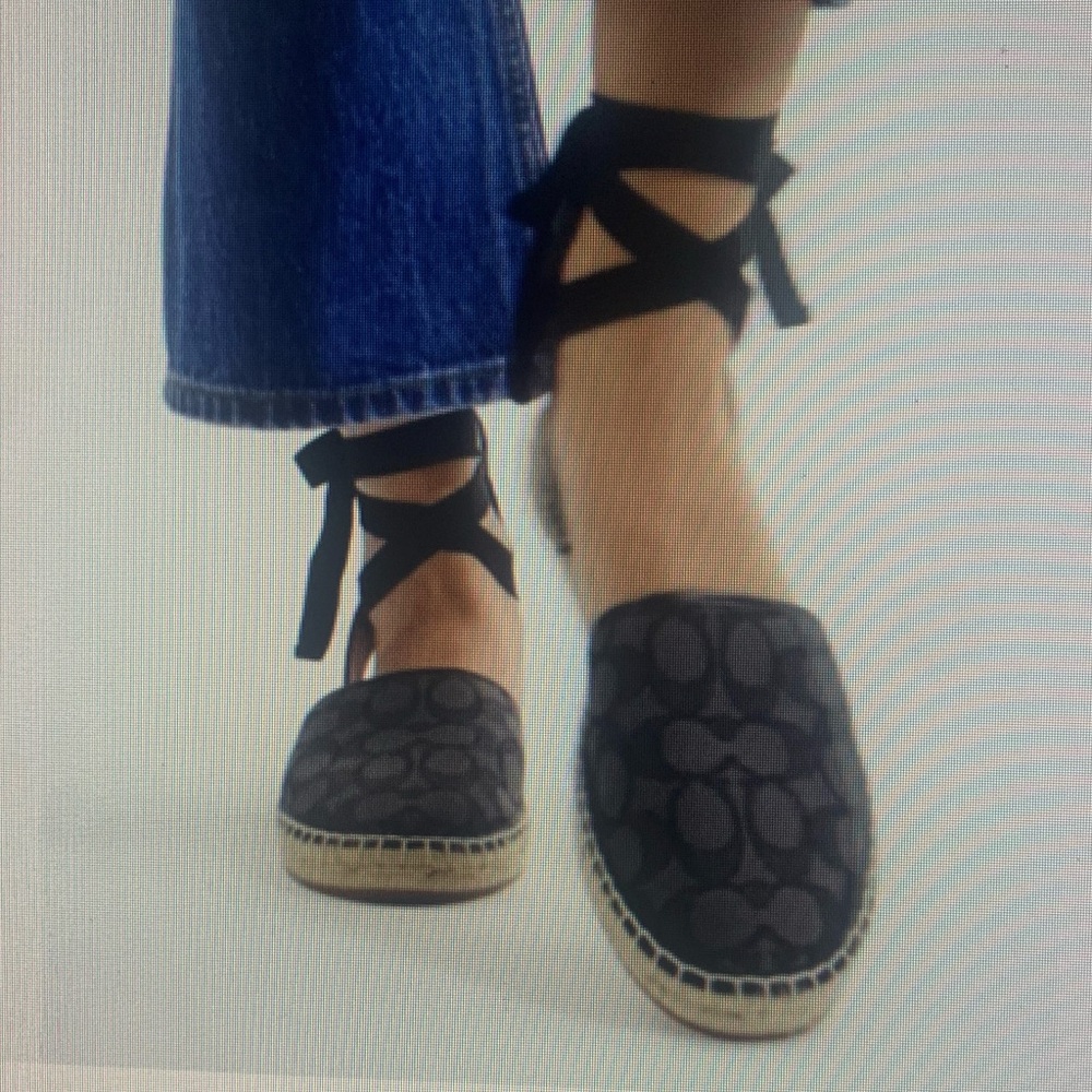 - Coach Connie Espadrille brand new